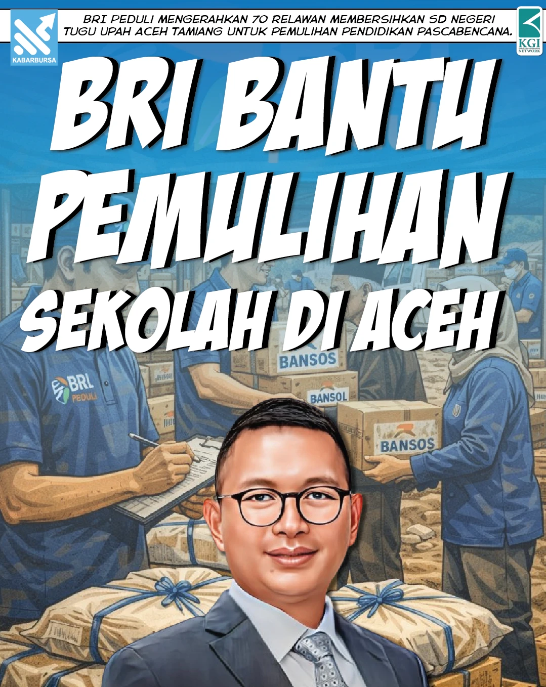 BRI Bantu Pemulihan Sekolah di Aceh