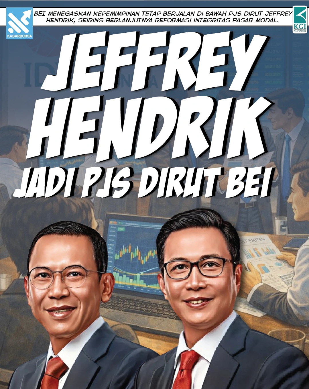 Jeffrey Hendrik Jadi Pjs Dirut BEI