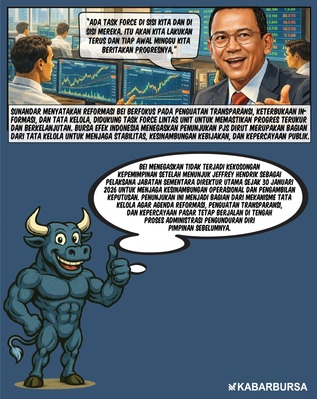 Jeffrey Hendrik Jadi Pjs Dirut BEI