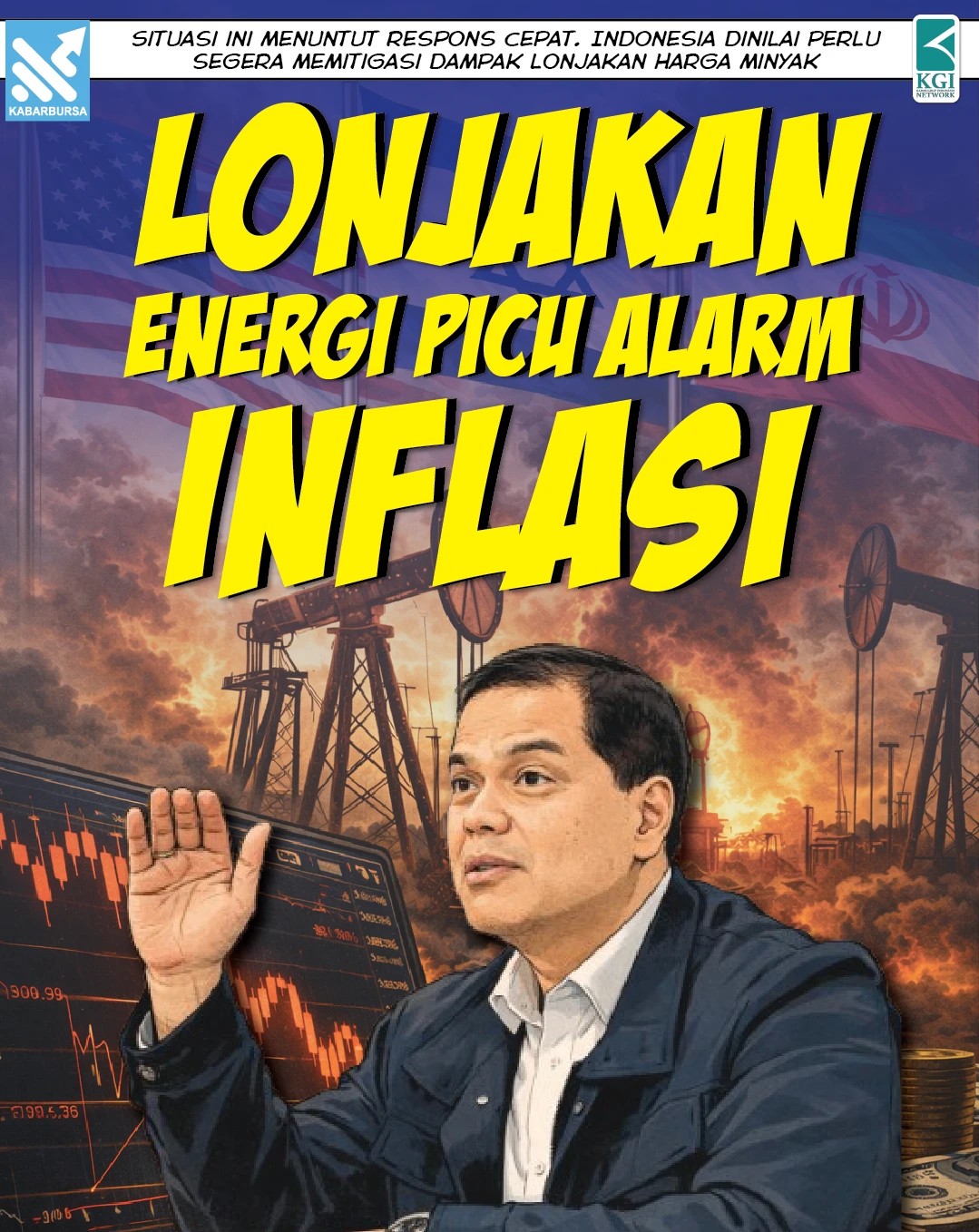 Lonjakan Energi Picu Alarm Inflasi
