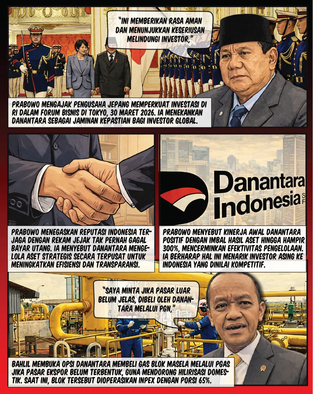 Prabowo Ajak Jepang Investasi di Danantara