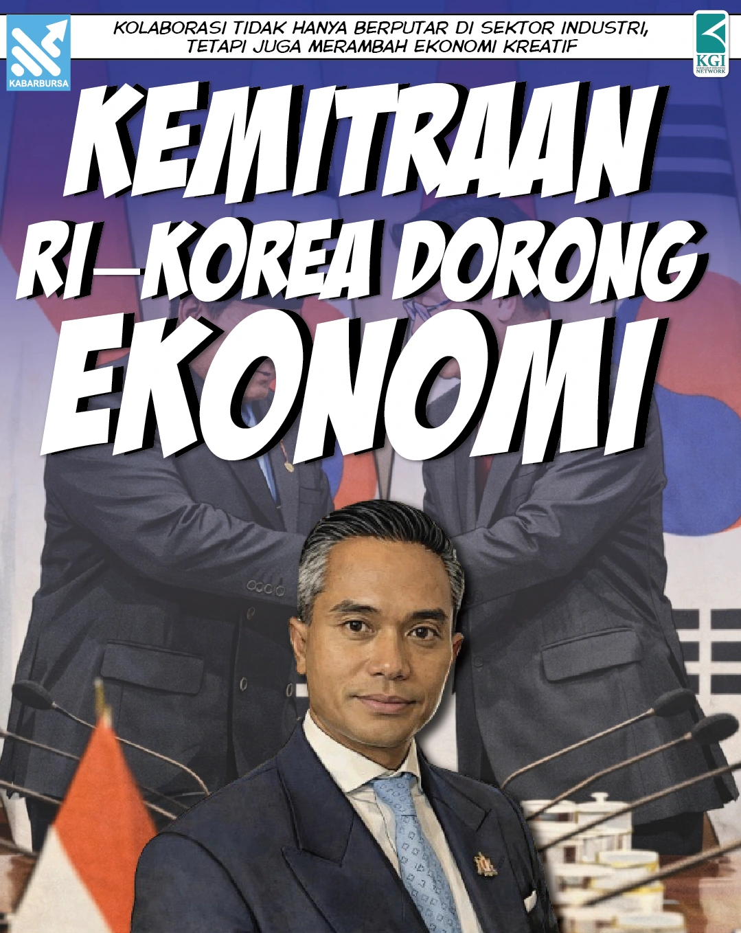 Kemitraan RI–Korea Dorong Ekonomi