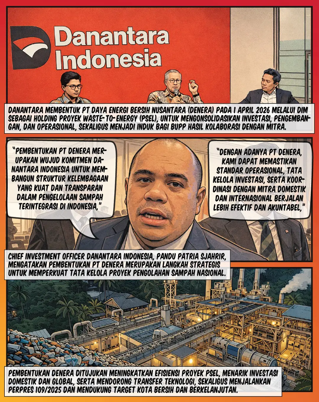 Danantara Bentuk Holding Sampah PSEL