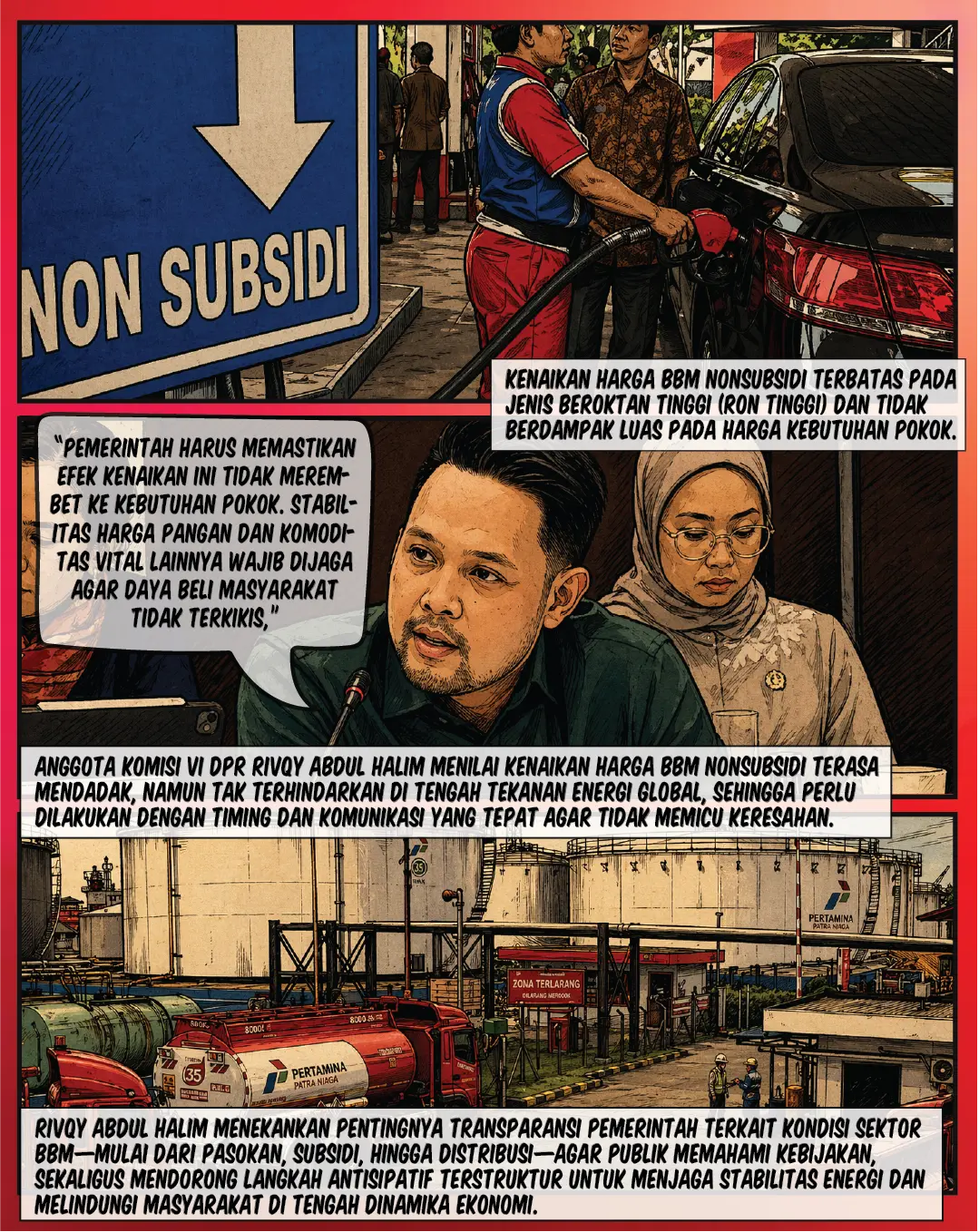 DPR Waspadai Dampak BBM ke Harga Pangan