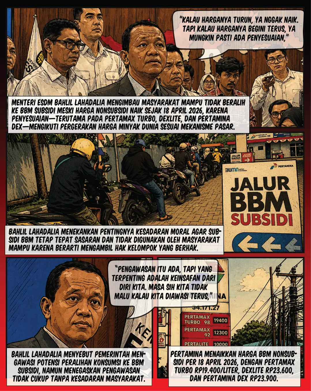 BBM Nonsubsidi Naik, Bahlil: Jangan Ambil Hak Rakyat