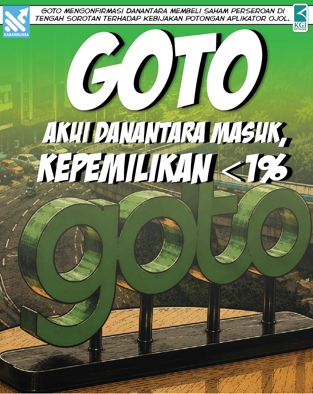GOTO Akui Danantara Masuk, Kepemilikan dibawah 1 Persen