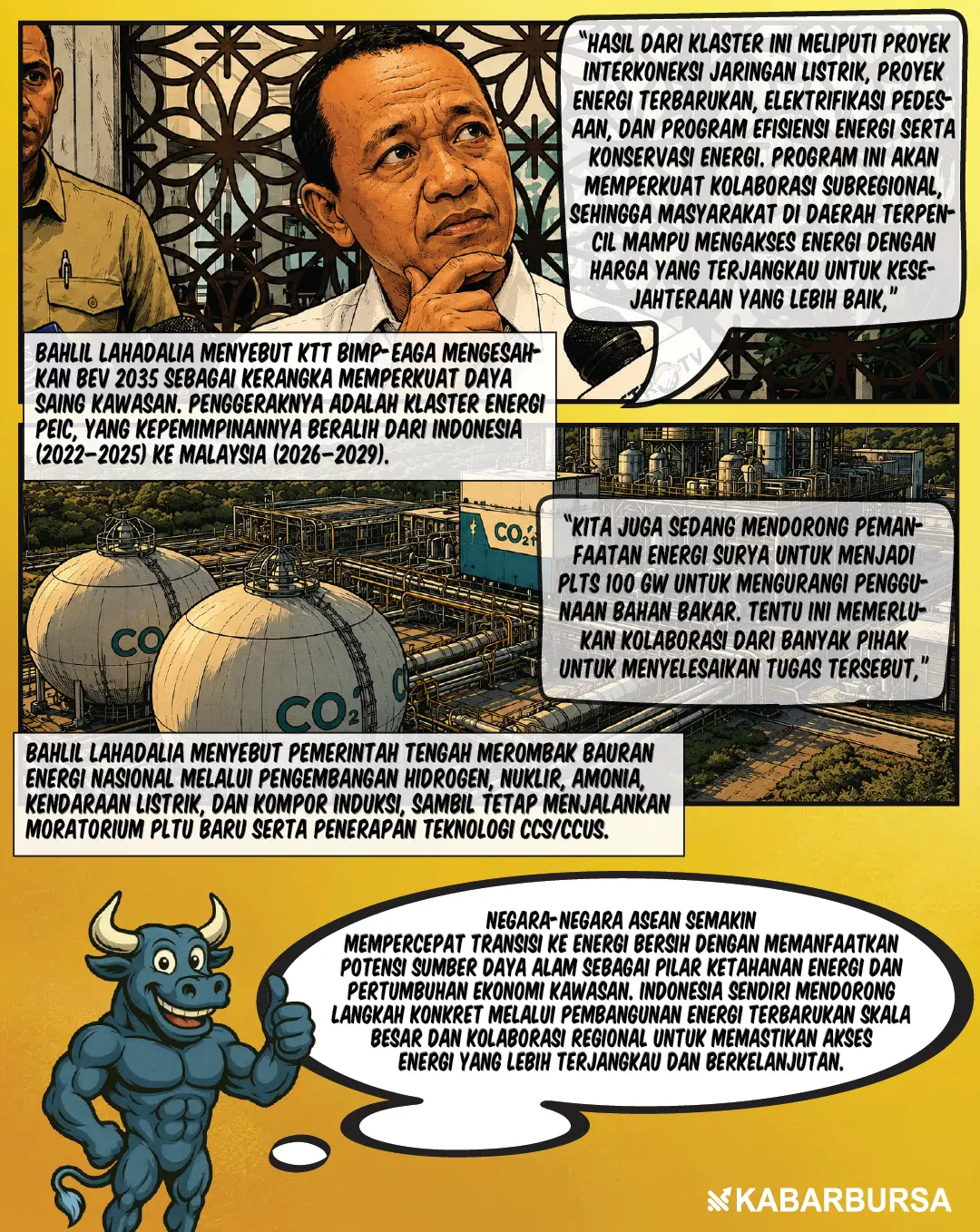 Bahlil Ungkap Strategi Energi Bersih ASEAN