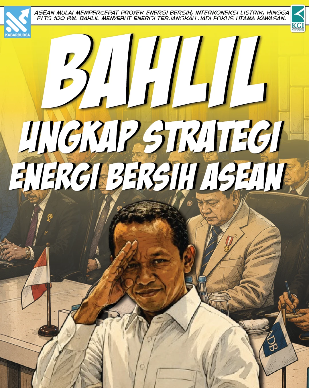 Bahlil Ungkap Strategi Energi Bersih ASEAN