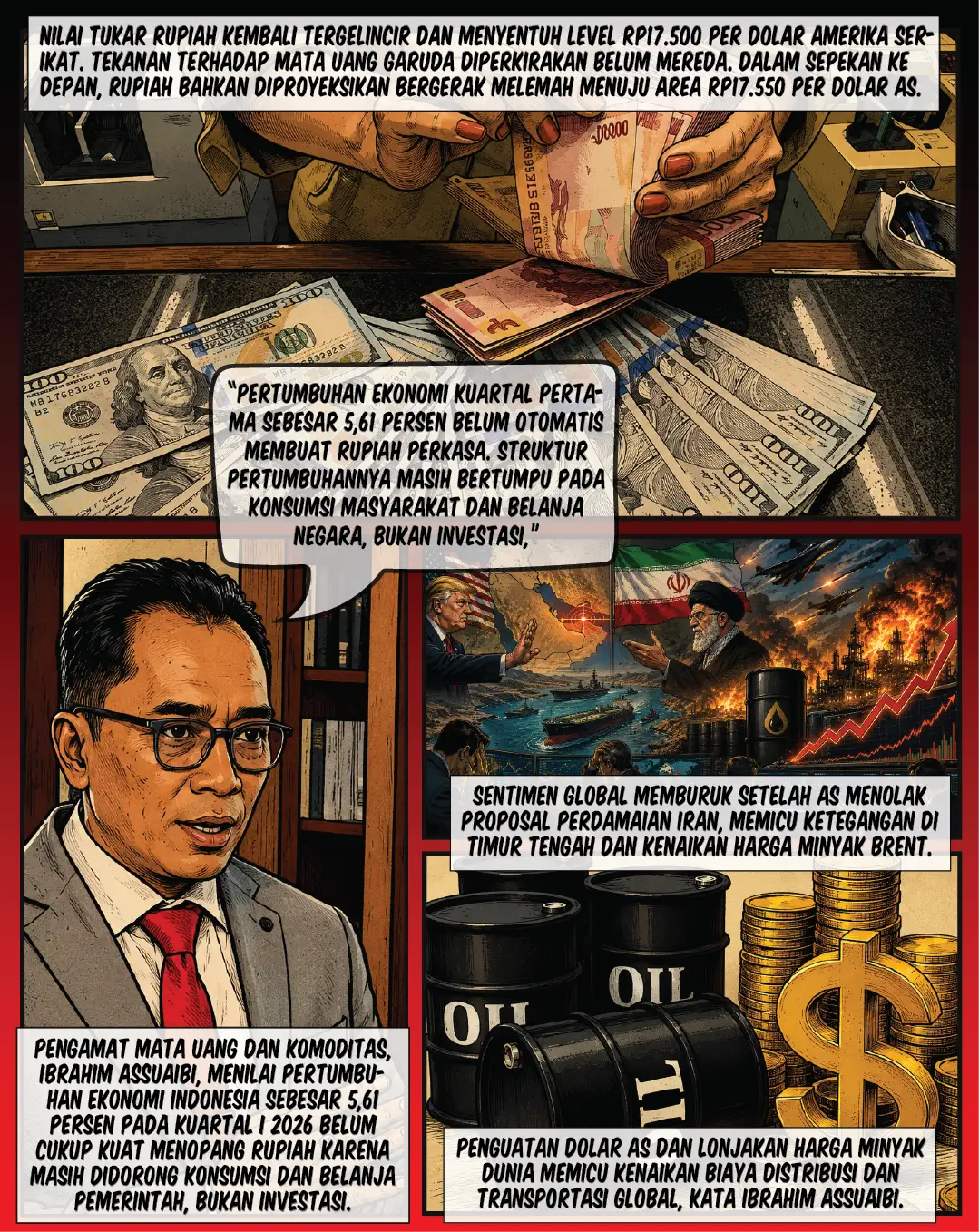 Rupiah Tertekan, Pasar Tunggu MSCI
