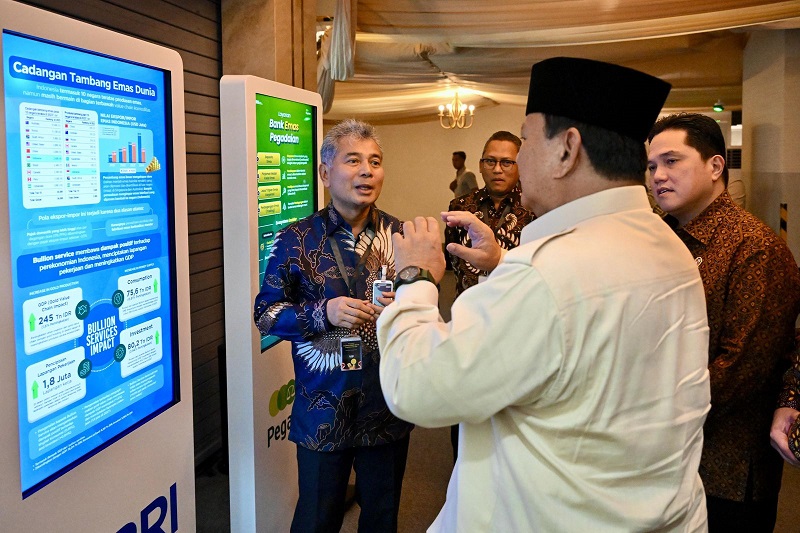 Presiden Buka Layanan Bank Emas: BRI Group Semakin Optimis