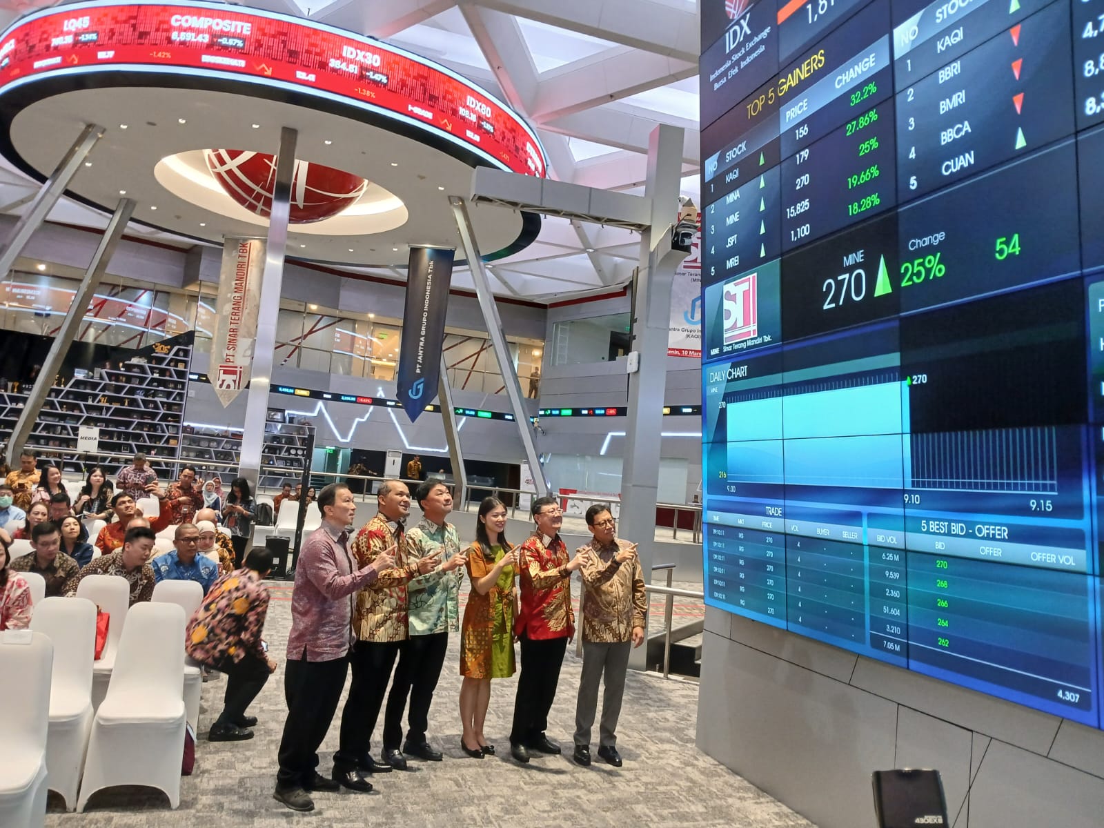 Bos MINE Ungkap Rencana Usai Catatkan Saham Perdana