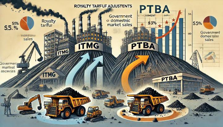 Menelisik EBITDA PTBA dan ITMG Kala Penerapan UU Minerba