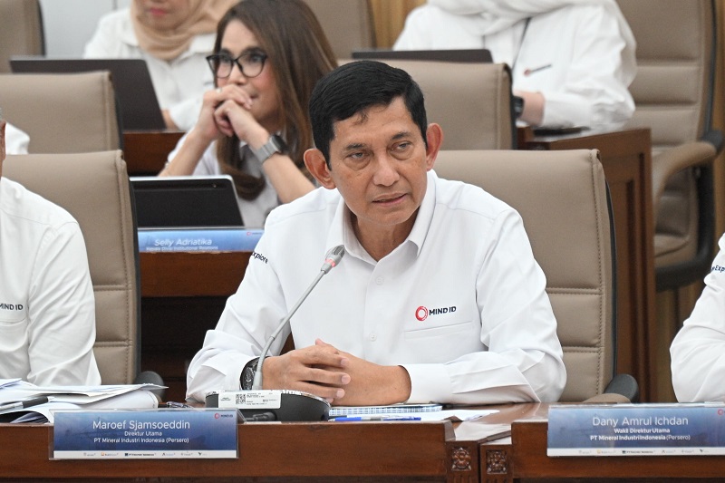 DPR Lihat Rekam Jejak Maroef Sjamsoeddin di MIND ID