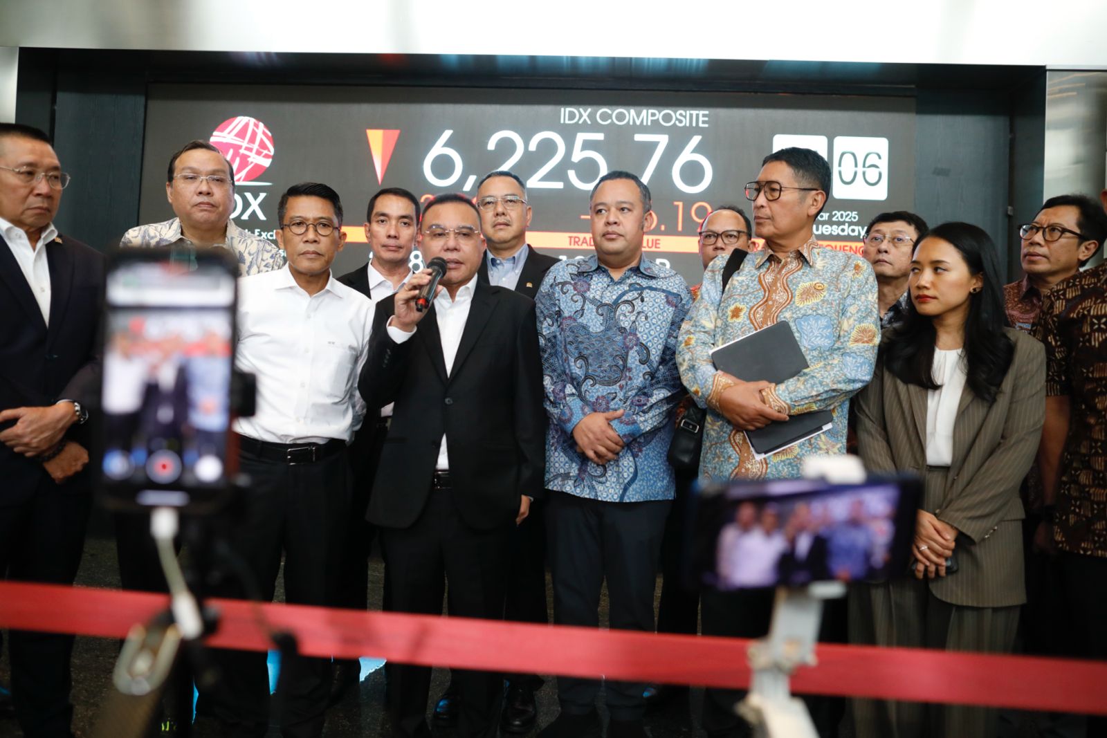 Dasco Sidak ke BEI: Bentuk Support agar Pasar Tetap Tenang