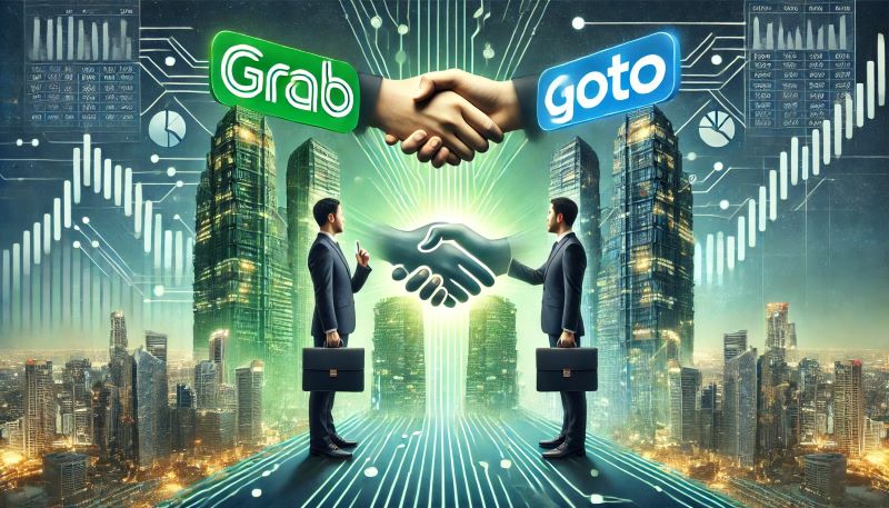 Peluang Grab Akuisisi GOTO, Cukup dengan Utang USD2 Miliar?