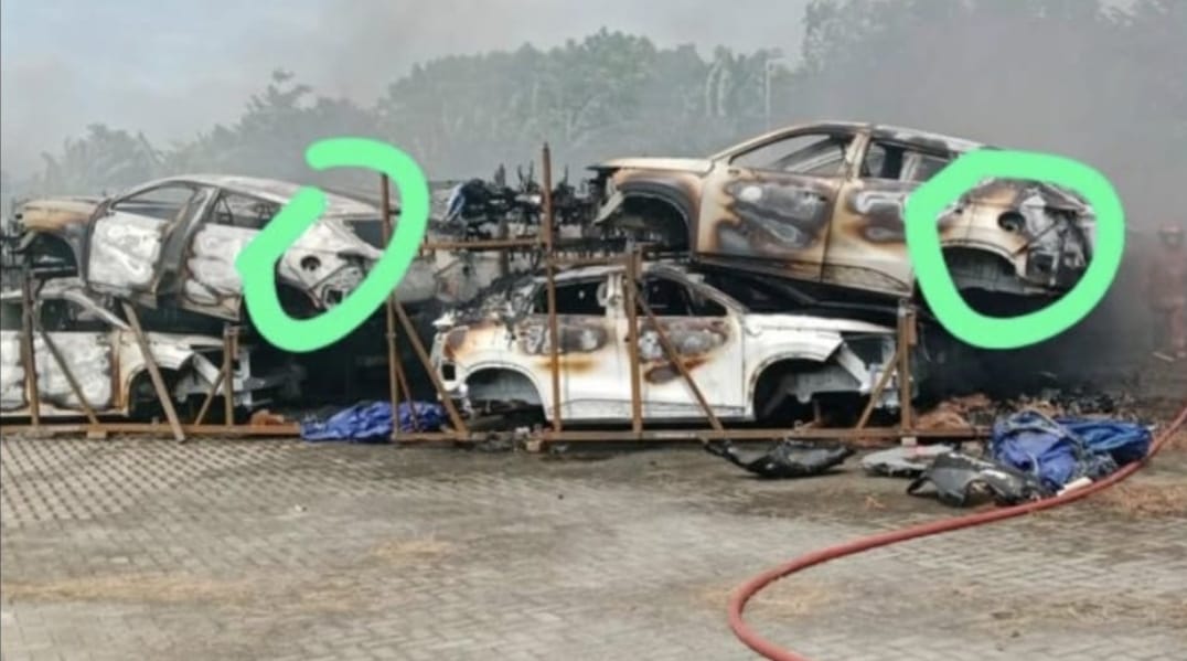 Chery Belum Bisa Taksir Kerugian Kebakaran 100 Unit Omoda 5