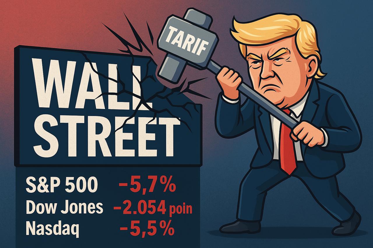 Wall Street Retak, Perang Tarif bikin Pasar Dunia Gigit Jari
