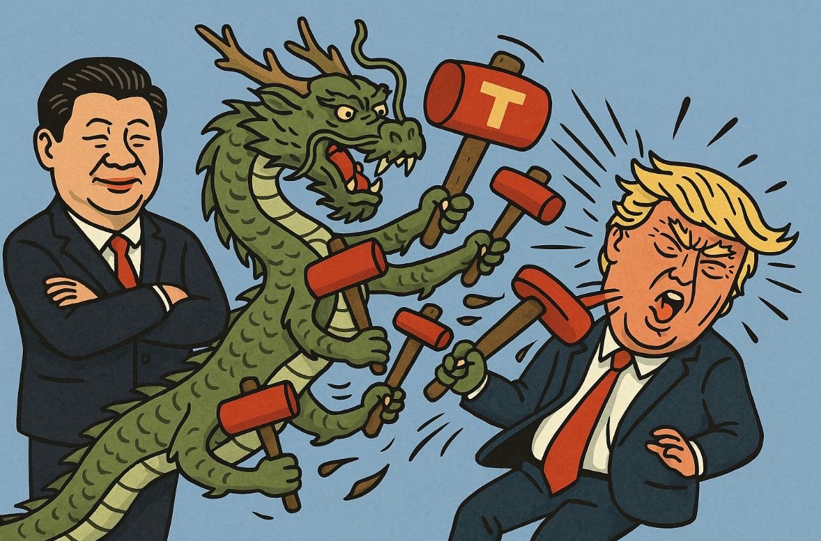 China Balas Tarif Trump tanpa Ampun