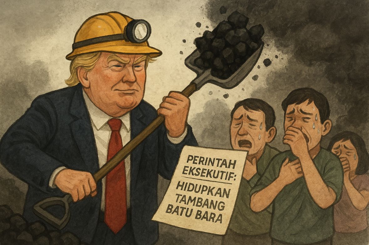 Trump Teken Perintah Eksekutif, Batu Bara Dihidupkan Lagi