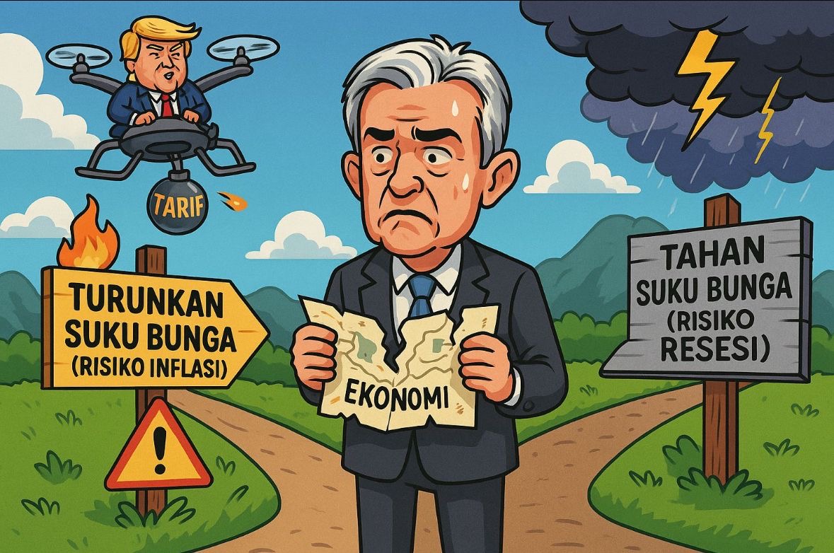 Tarif Trump bikin The Fed Galau Atur Suku Bunga