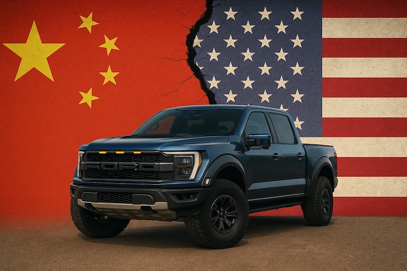 Kena Tarif Balasan, Ford Berhenti Kirim Mobil ke China
