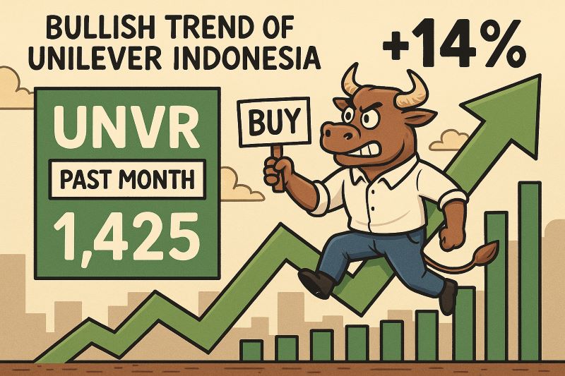 Sebulan Naik 14 Persen, Apa Kabar Saham UNVR?