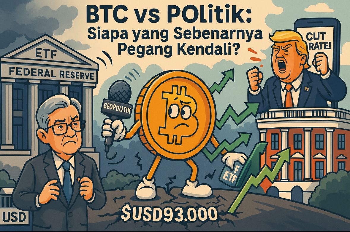 BTC Meroket, Faktor Politik Jadi Penggerak Harga