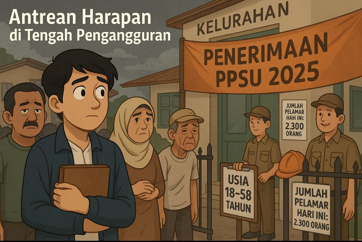Lowongan PPSU dan Kenyataan Pengangguran di Jakarta