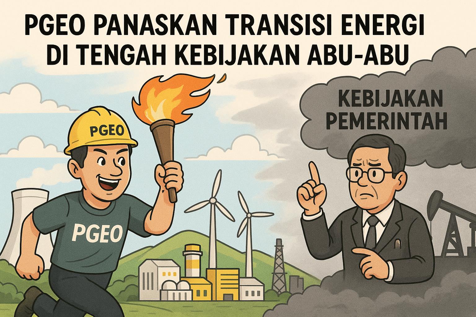 PGEO Panaskan Transisi Energi di Tengah Kebijakan Abu-abu