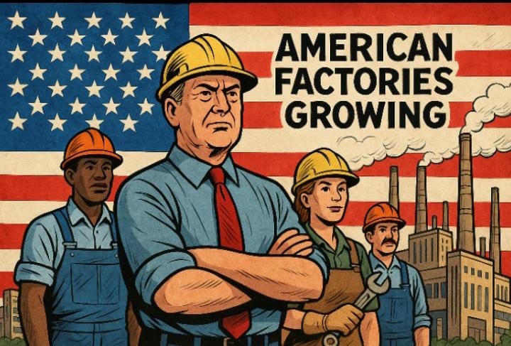Sisi Putih Kebijakan Manufaktur Trump: Industri Hidup Lagi