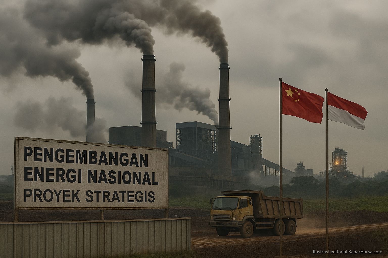 Investasi China ke PLTU Indonesia Bikin Janji Hijau Pupus