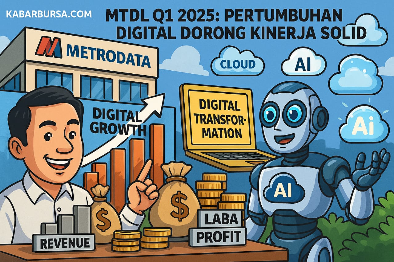 MTDL Raup Laba Besih Rp153,7 Miliar pada Kuartal I 2025