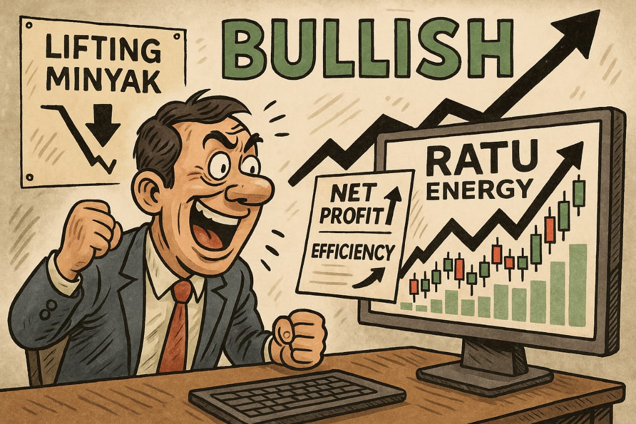 Saham RATU Bangkit, Laba Melejit: Sinyal Breakout Kuat