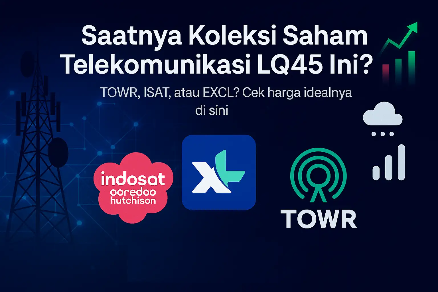 Saham Telekomunikasi LQ45 Paling Menarik buat Value Investor