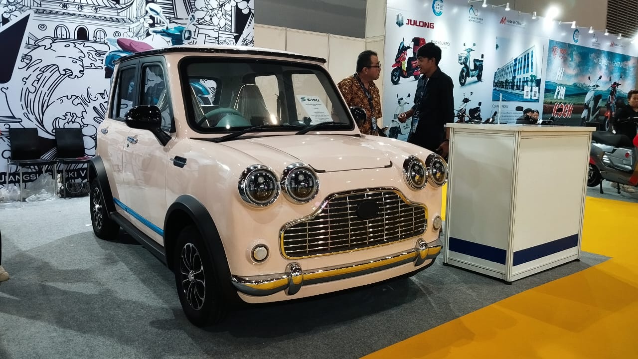 Mobil Listrik Mirip Morris Mini ini Dibanderol Rp160 Jutaan