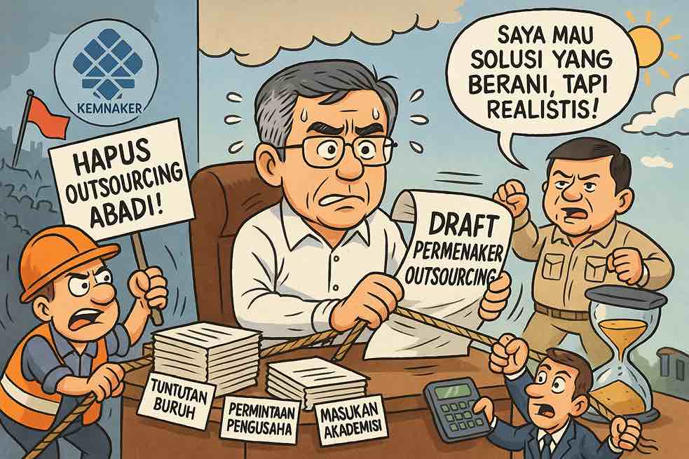 Kemnaker Siapkan Aturan Baru Tuntaskan Polemik Outsourcing