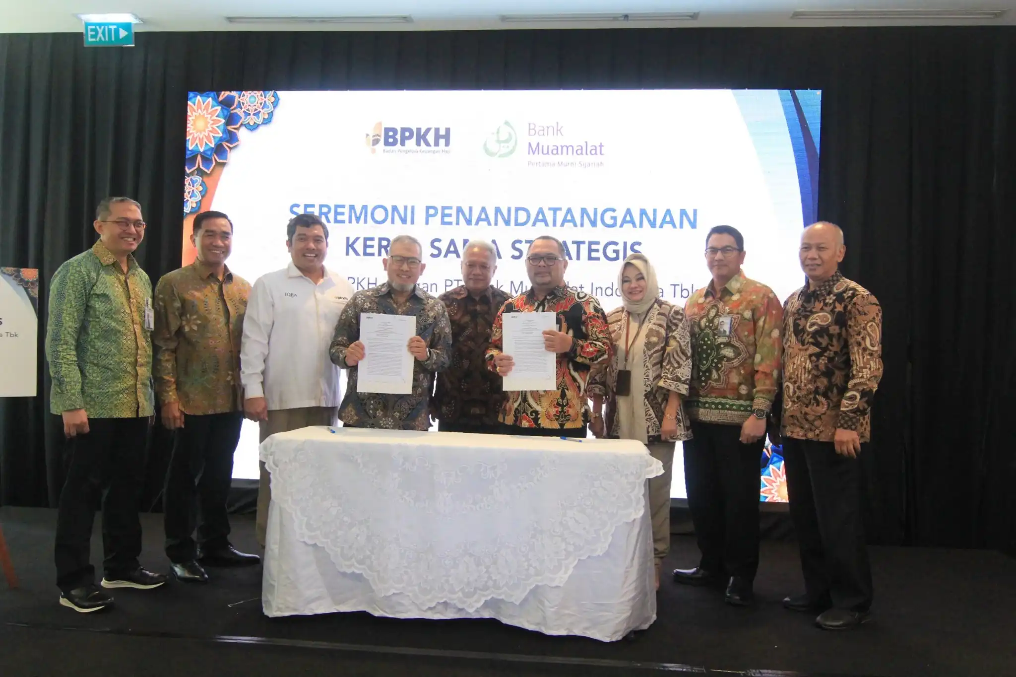 BPKH dan Bank Muamalat Perkuat Sinergi Bisnis Layanan Haji