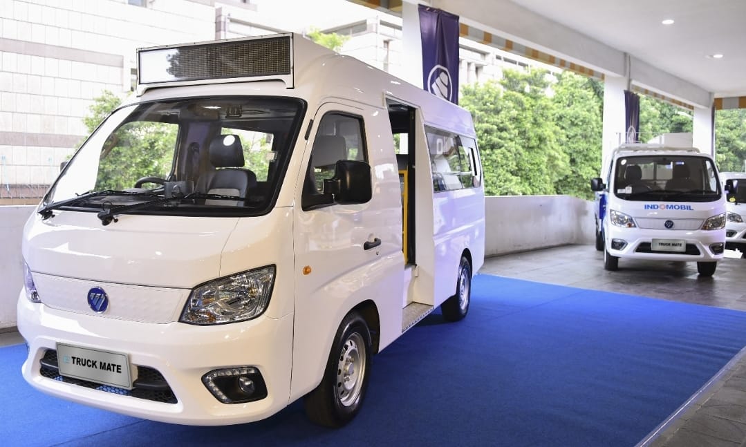 Transjakarta Uji Mobil Listrik Foton eTruckmate 