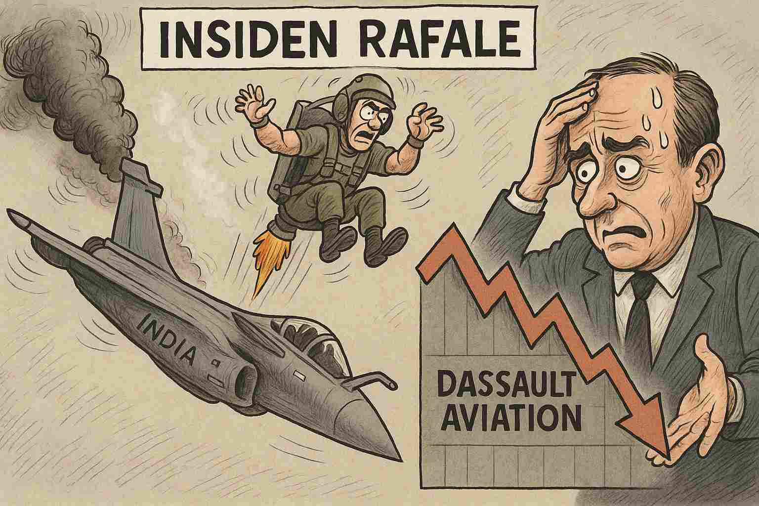 Saham Dassault Aviation Jatuh Usai Insiden Rafale India