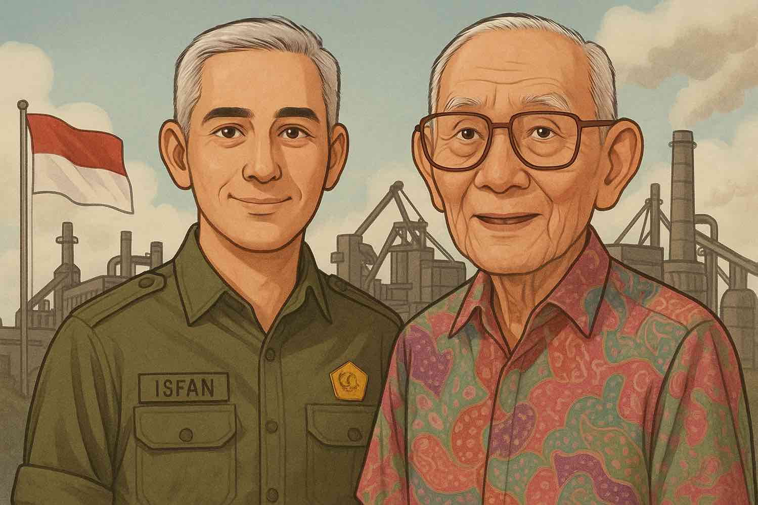 Isu Try Sutrisno, Anak Jadi Komisaris Krakatau Steel (KRAS)