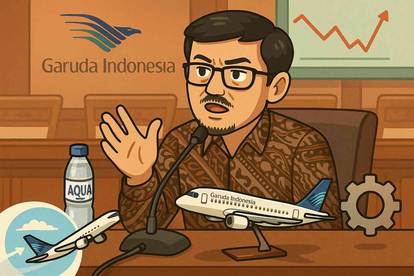DPR Usulkan 6 Jurus Selamatkan Garuda Indonesia