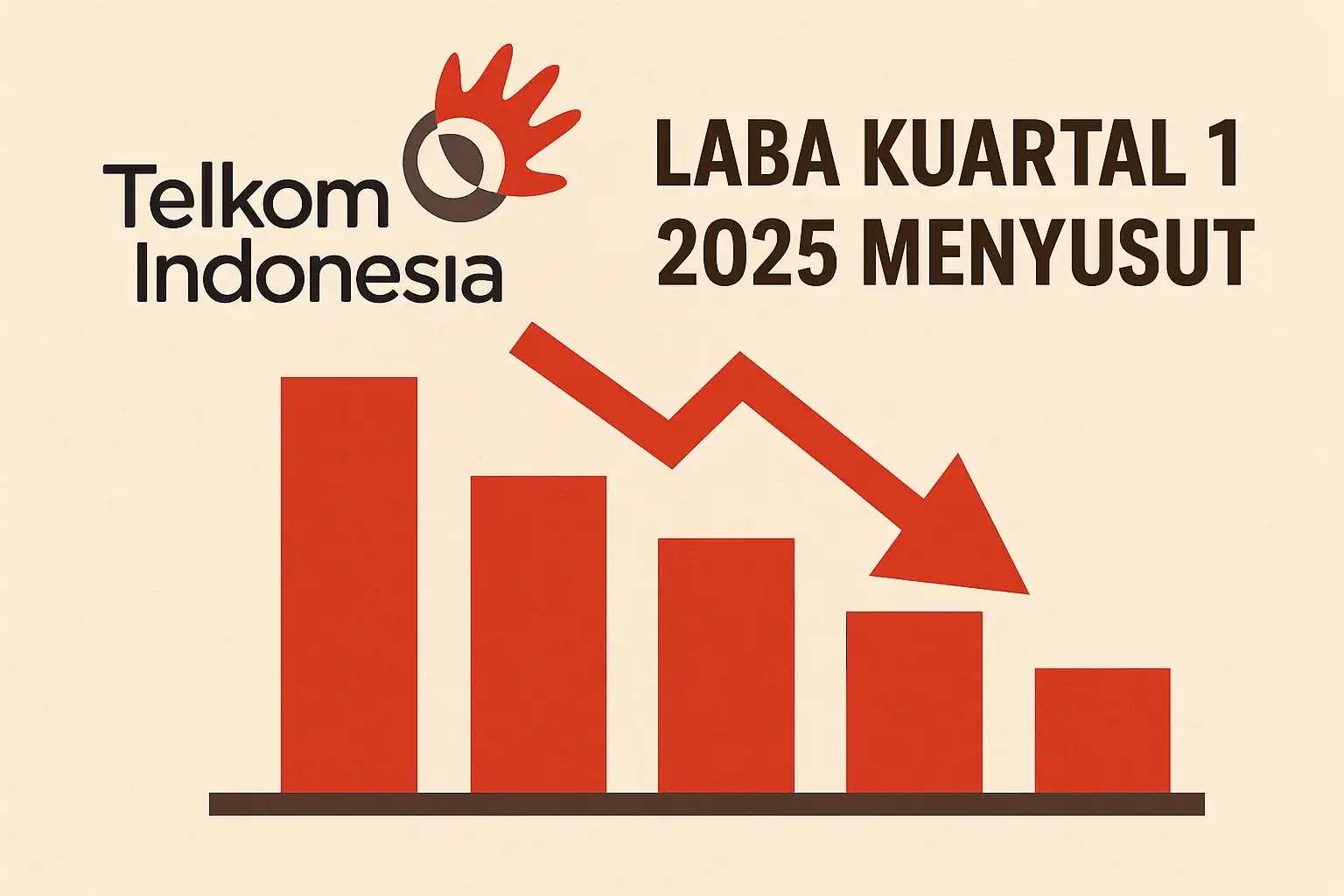 Jurus Telkom Usai Laba Kuartal I 2025 Menyusut