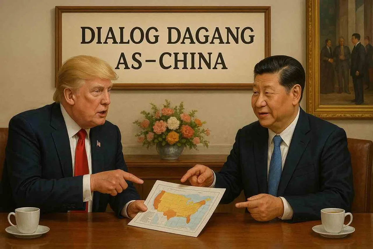 Setelah Saling Gertak Tarif, AS dan China Mulai Coba Akur