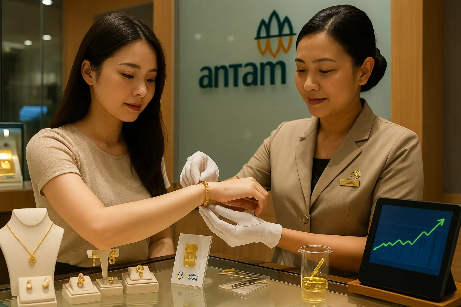 Segmen Perhiasan Jadi Fokus ANTM Lima Tahun ke Depan