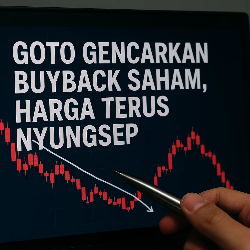 GOTO Gencarkan Buyback Saham, Harga Terus Nyungsep