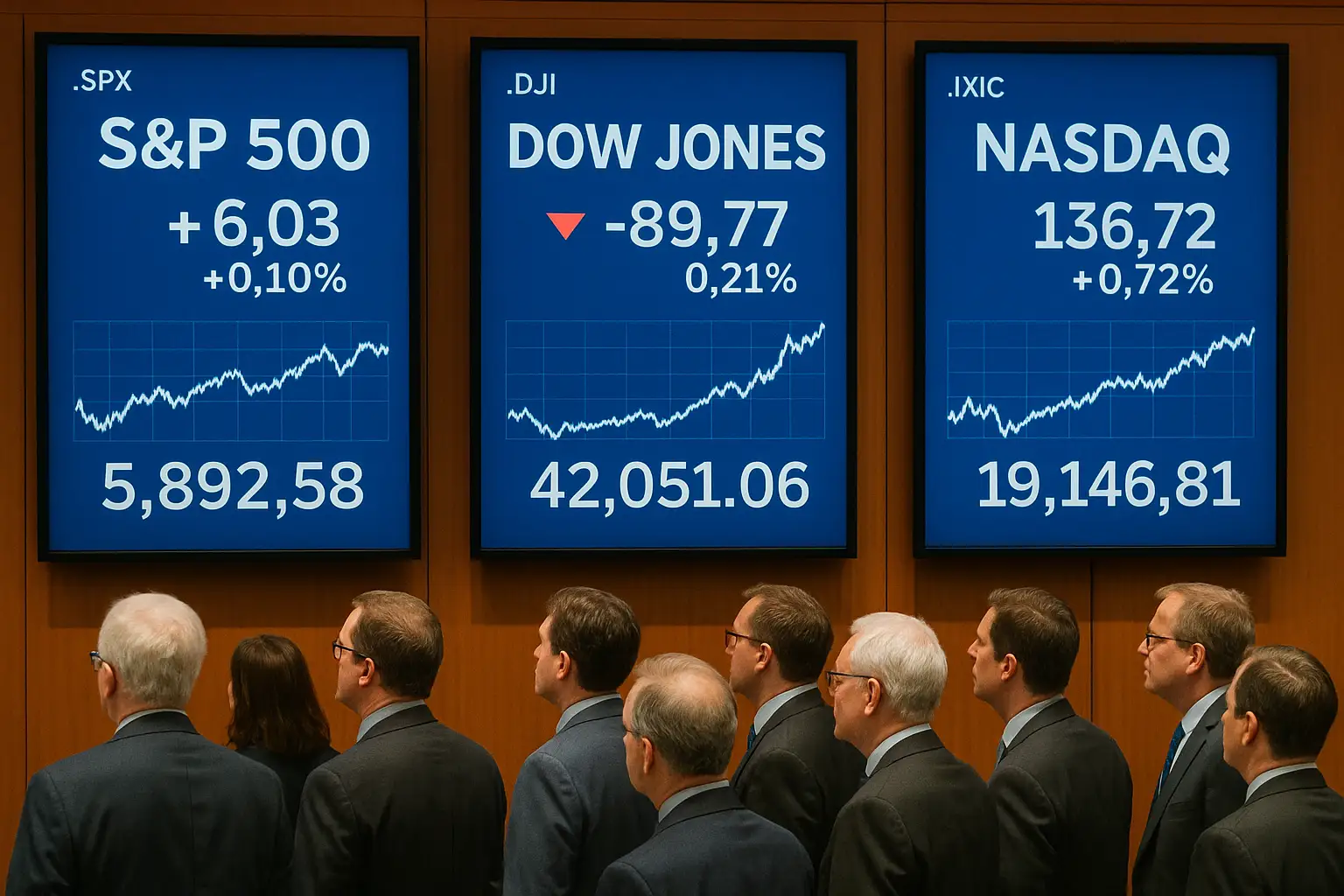Wall Street Cenderung Datar, S&P 500 Ditutup Naik Tipis