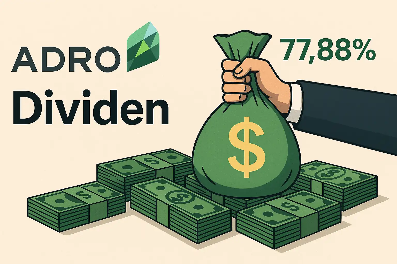 Saham ADRO dan Dividen yang Sangat Dinanti-nantikan Investor