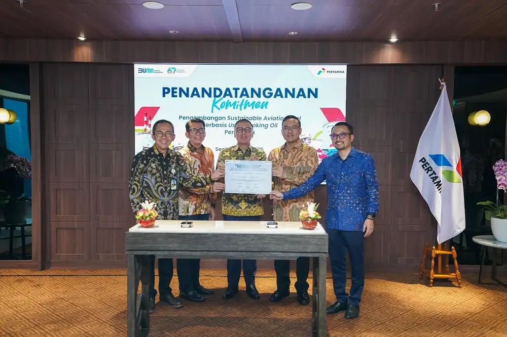Pertamina Siap Ekspansi dan Replikasi Proyek Avtur Berbahan Minyak Jelantah