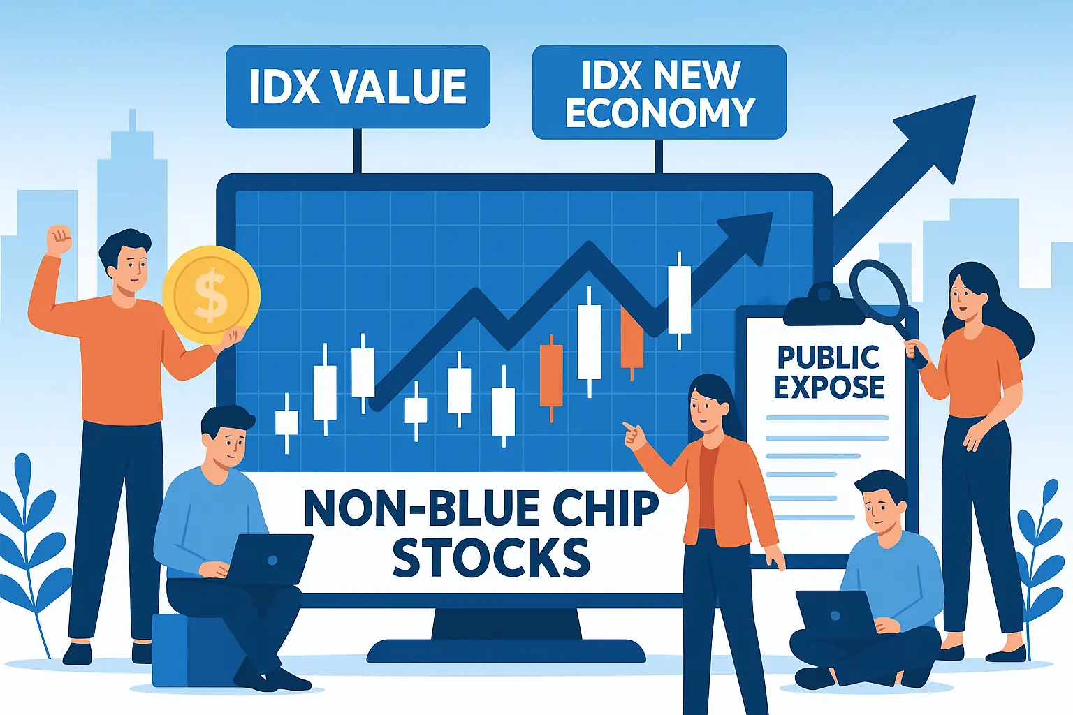 Jurus BEI Gaet Minat Investor ke Saham Non-Blue Chip