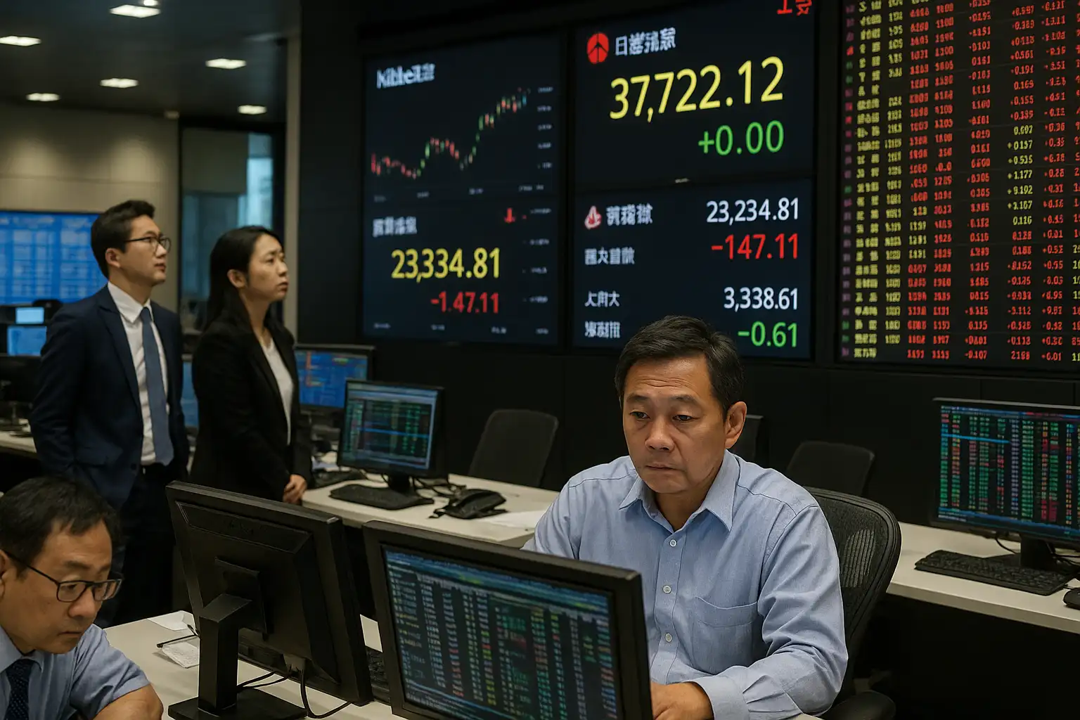 Pasar Asia Bergerak Labil, Investor Menanti Hasil Nvidia